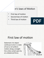 Newton's Laws of Motion