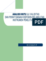 Uji Soal Kusioner PDF
