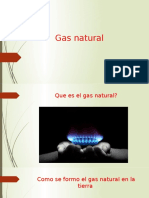 Gas natural y el aire comprimido