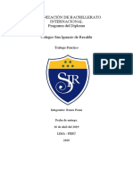 Organización de Bachillerato Internacional Programa Del Diploma Colegio San Ignacio de Recalde