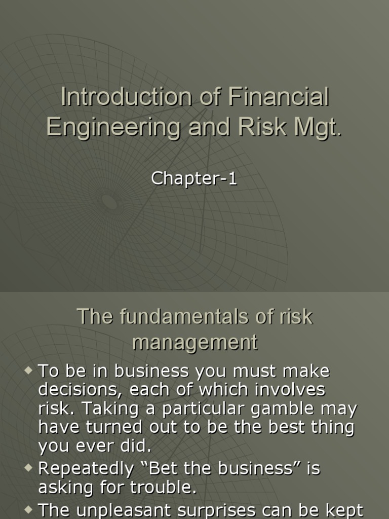 Business Risk Management Guide | PDF | Hedge (Finance) | Risk