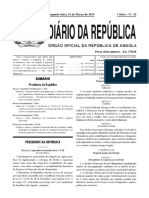 Decreto Legislativo Presidencial 2 - 19 - Regime Jurídico de Regularização e Cobrança Da Dívida Dos Contribuintes e Beneficiários À Entidade Gestora Da Protecção Social Obrigatória