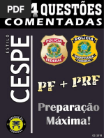 #Apostila PF e PRF 644 Questões