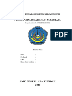 Laporan Kegiatan Praktek Kerja Industri Pitri