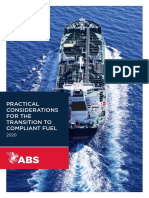 ABS Practical Considerations for the Transition to 2020 Compliant Fuel