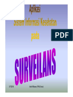 SIK Pada Surveilans