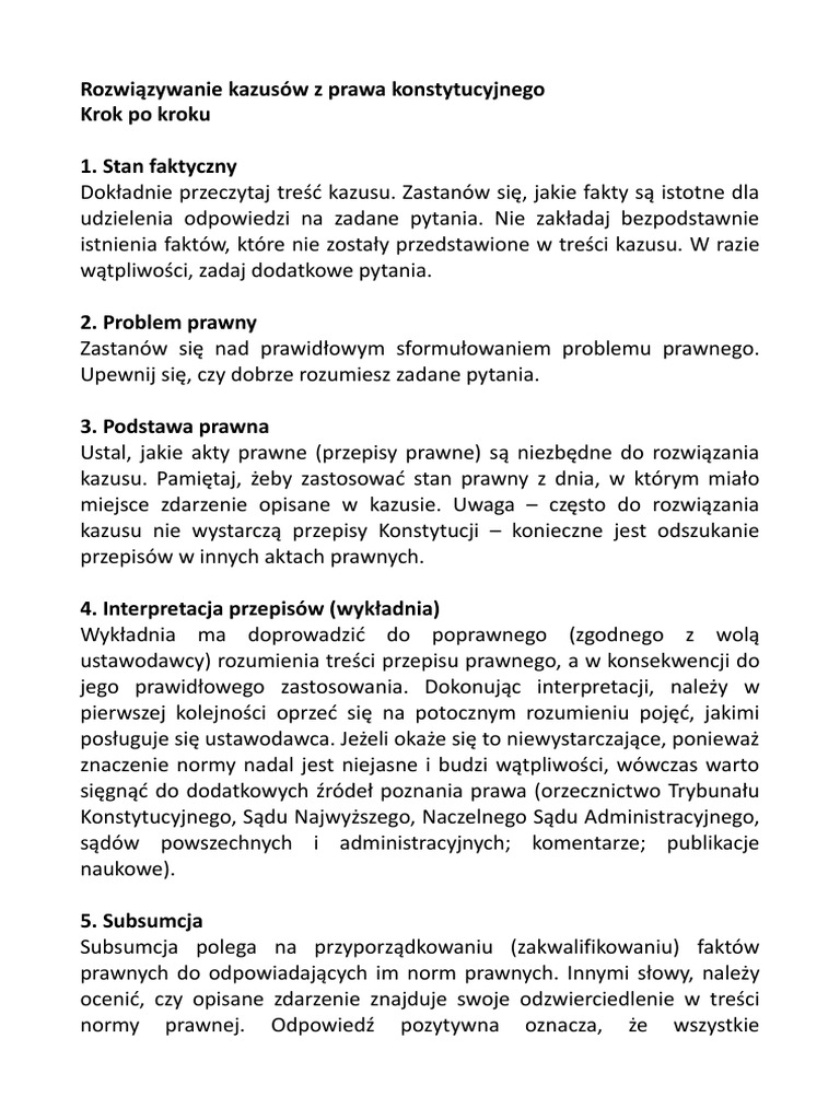Prawo Cywilne Kazusy Z Rozwiązaniami Pdf