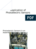 Application of Photoelectric Sensors