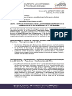 Memorando SV 044 Informe de Revision de Ensayo de Laboratorios de Suelos Solicitado