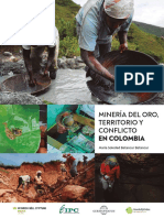 Minería Del Oro, Territorio y Conflicto en Colombia para Web