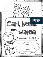 BHGN 1 - Cari Kenal Dan Warna (1-10)