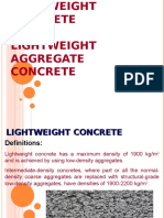 Lightweight Concrete