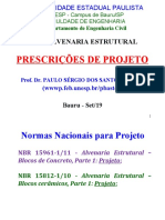 Alv. Estrutural - Prescr. NBR