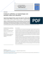 Profilaxis Antibiótica en Implantología Oral