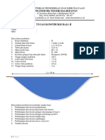 Tugas Konstruksii Baja II (Ganjil) PDF