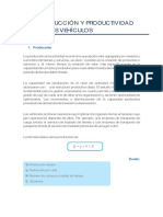 2.1 Producción y Productividad de Los Vehículos