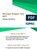 MET Sample Questions - PPSX