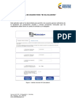Manual de Usuaro - Mi-Calculadora-2018 Liquidación Laboral PDF