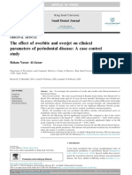 The Effect of Overbite and Overjet On Clinical Par