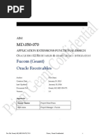 Fucom (Geant) - MD50 - 70 Oracle Receiveable Legacy Integration V 1.3