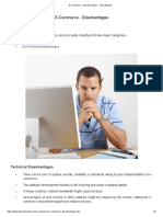 E-Commerce - Disadvantages - Tutorialspoint.pdf