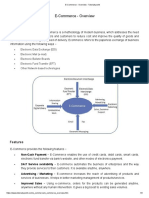E-Commerce - Overview - Tutorialspoint PDF