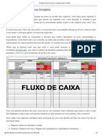 Planilha Fluxo Caixa Excel