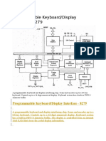 Programmable Keyboard/Display Interface - 8279