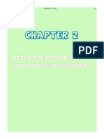 Modalities Guide to Homeopathic Medicines Under 40 Characters