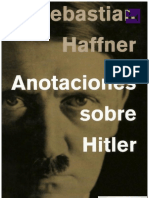 Anotaciones Sobre Hitler - Haffner PDF