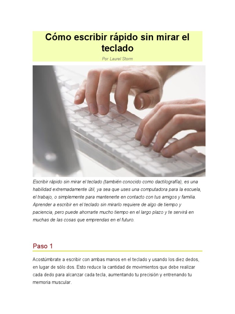 PROGRAMAS PARA APRENDER A ESCRIBIR EN EL TECLADO SIN MIRAR visual data 3