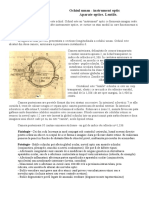 Ochiul Uman - Instrument Optic Aparate Optice. Lentile.: Alcat Uire