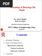 Dme PPT BEARINGS FINAL