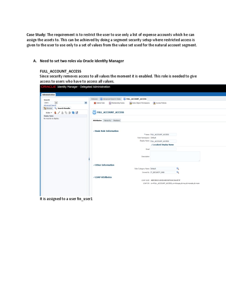 Segment Value Security Setup Guide | PDF | Spreadsheet | User (Computing)