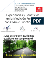 Experiencias y Beneficios en la Medición Funcional con Cosmic Function Points