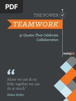 41 Inspiring Teamwork Quotes for Success | PDF