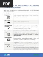 6. Processos de fornecimento de serviços