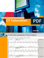 CT Saturation: Power Transmission and Distribution