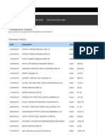 Transaction History