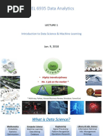 EEL 6935 Data Analytics: Introduction To Data Science & Machine Learning