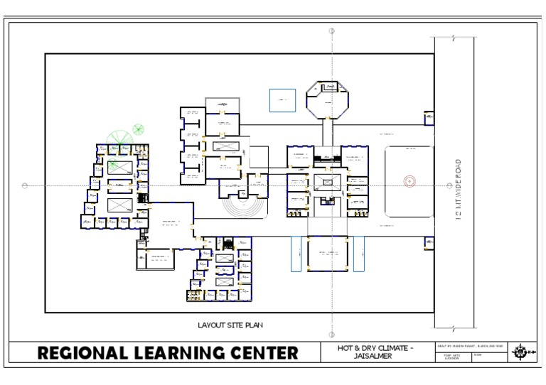 Regional Learning Center Layout Plan | PDF | Buildings And Structures ...