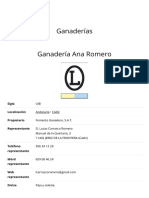 Ganadería Ana Romero - Unión de Criadores de Toros de Lidia