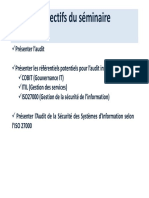 Audit de La Sécurité Des Systèmes D'information PDF