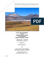 NI 43-101 Technical Report On The Atacama Lithium Project, Region 2 of Chile