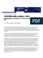 Carteira Mid & Small Caps _ Inside - Tudo sobre investimentos em uma única plataforma