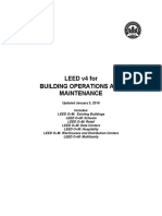 Leed v4 For Building Operations and Maintenance