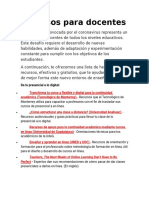 Recursos para docentes en tiempos de pandemia