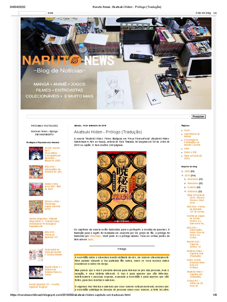 Internacional - Naruto e Boruto fizeram TV Tokyo lucrar mais em 2019 - EP  GRUPO