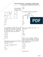 Semiconductor Electronics - Live Session - NEET 2020: Contact Number: 9667591930 / 8527521718