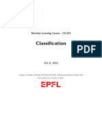 Machine Learning - Classification